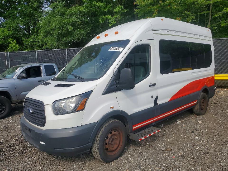 2017 Ford Transit VIN 1FTBW2XM3HKB38837 — COPART salvage auction photo