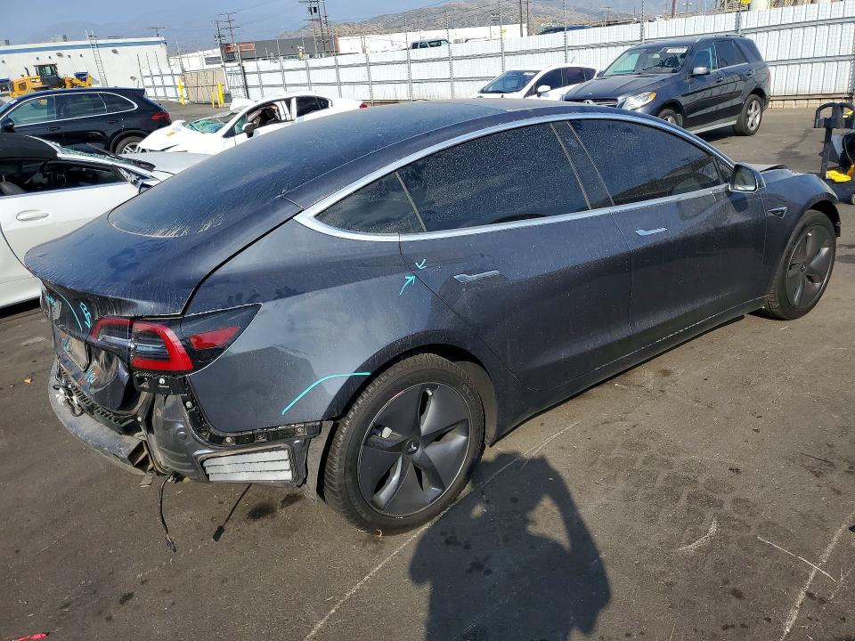 2019 Tesla Model 3 VIN 5YJ3E1EA2KF298870 COPART salvage auction — FRONT END, Ca - Salvage Certificate, sold $3,900 on 2026-07-20 (photo 3)