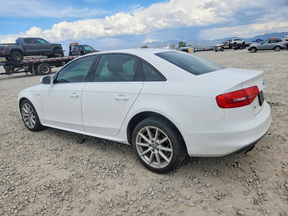 2016 Audi A4 VIN WAUAFAFL6GN002159 COPART salvage auction — FRONT END, Ut - Salvage Certificate, sold $1,100 on 2026-07-02 (photo 2)