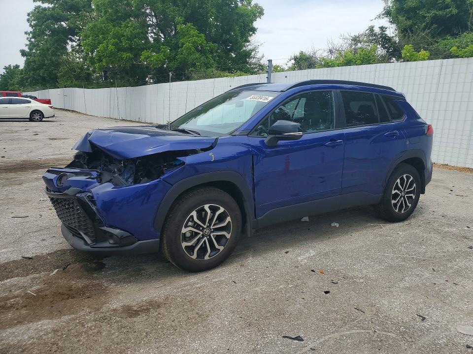 2025 Toyota Corolla VIN 7MUFBABGXSV076772 COPART salvage auction — FRONT END, Mo - Salvage Certificate Of Title, sold $7,600 on 2026-07-10 (photo 1)