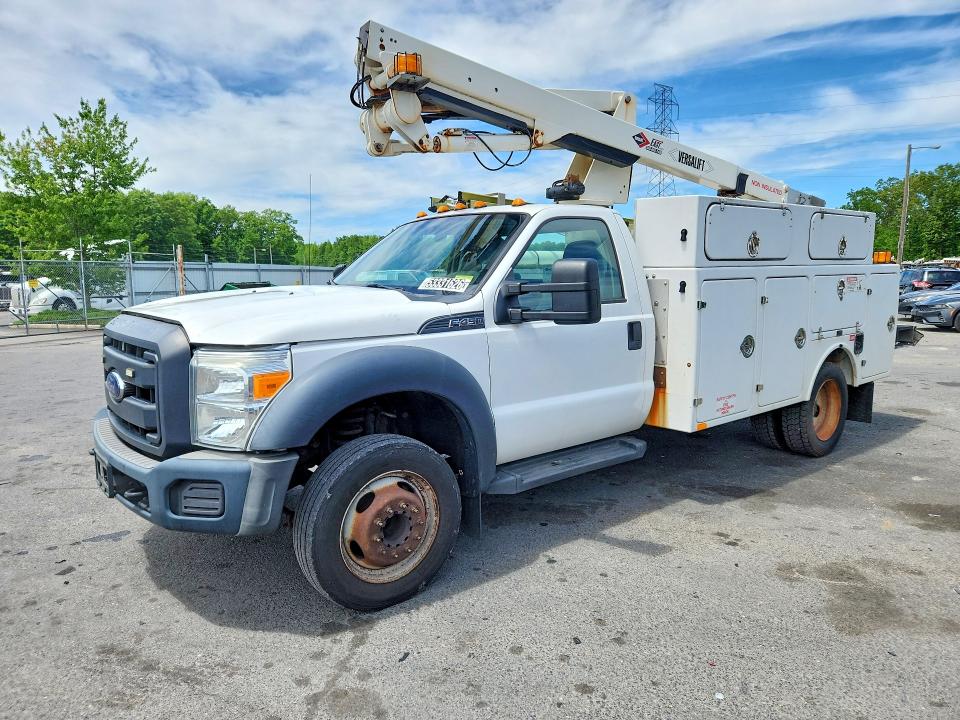 2015 Ford F-450 super duty VIN 1FDUF4GY1FEA76207 — COPART salvage auction photo