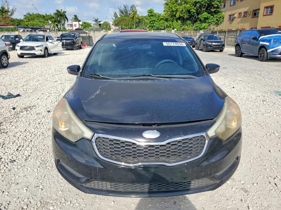 2014 Kia Forte VIN KNAFX4A69E5096671 COPART salvage auction — REAR END, Fl - Cert Of Title Slvg Rebuildable, sold $750 on 2026-07-07 (photo 5)
