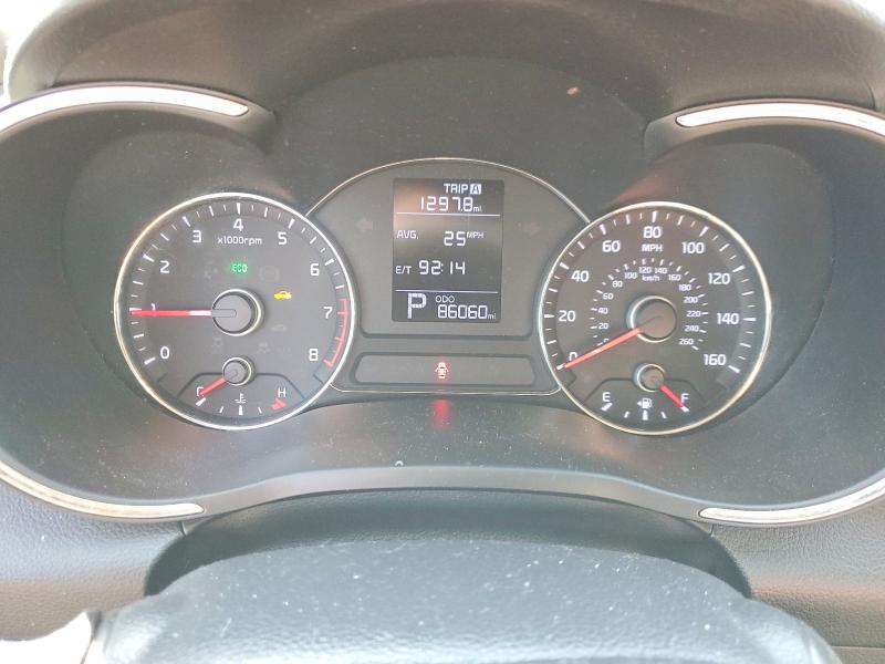 2016 Kia Forte VIN KNAFX4A62G5598067 COPART salvage auction — FRONT END, Ca - Salvage Certificate, sold $1,100 on 2026-07-24 (photo 9)