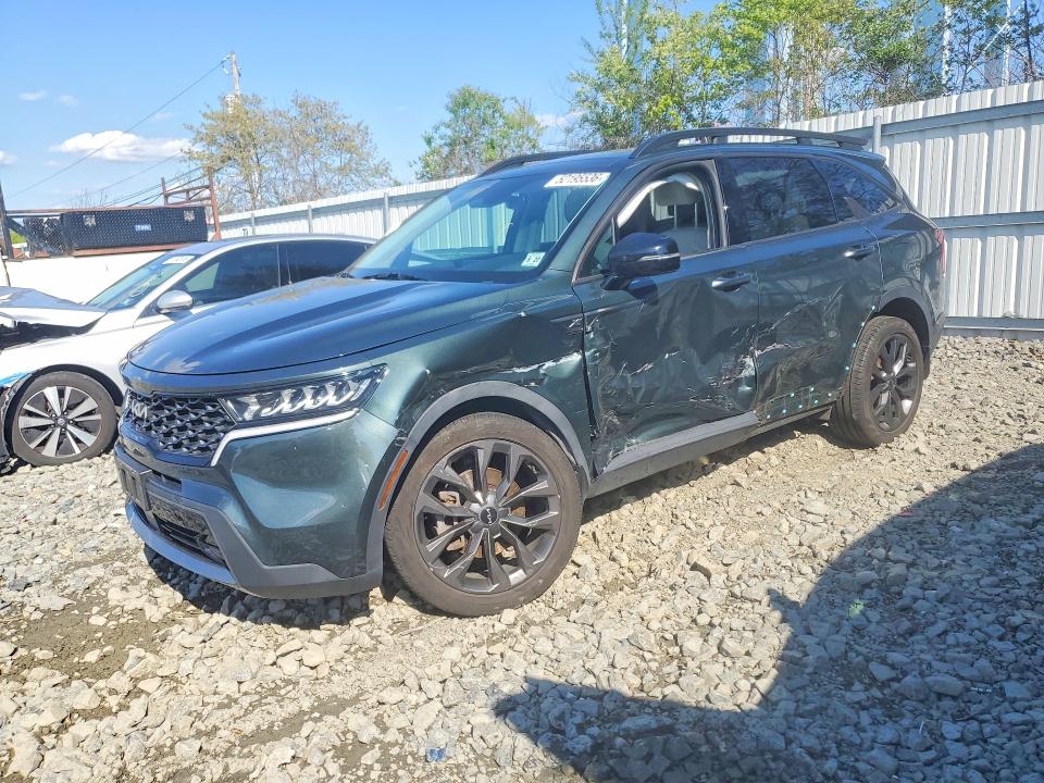 2022 Kia Sorento VIN 5XYRHDLF5NG115024 COPART salvage auction — SIDE, Nj - Cert Of Title-Salvage, sold $2,900 on 2026-07-27 (photo 1)