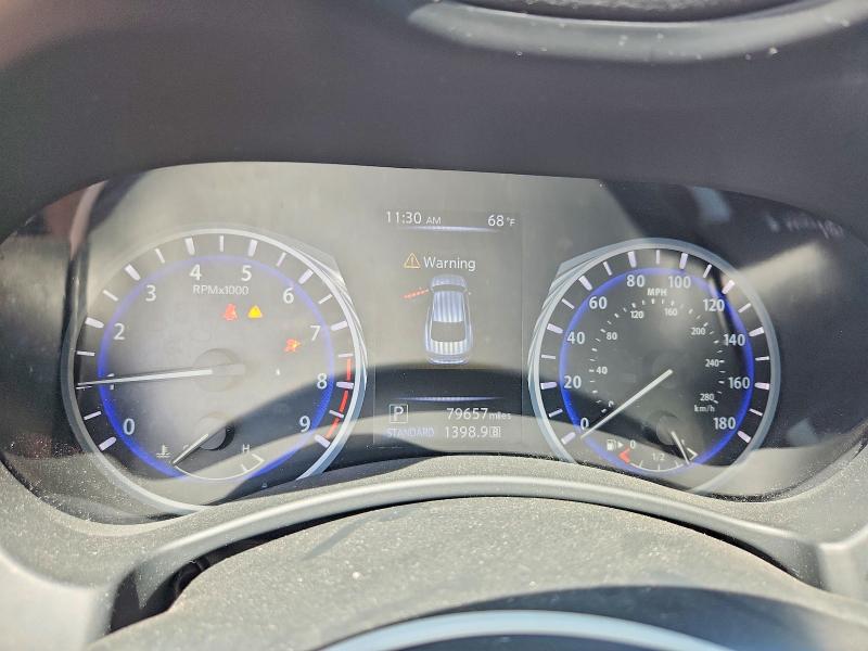 2018 Infiniti Q50 VIN JN1EV7AR7JM610228 COPART salvage auction — SIDE, IL - SALVAGE CERTIFICATE, sold $4,650 on 2026-07-09 (photo 9)