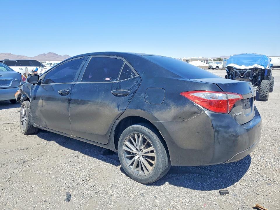 2016 Toyota Corolla VIN 5YFBURHE2GP480365 COPART salvage auction — FRONT END, Nv - Salvage Title, sold $2,000 on 2026-07-30 (photo 2)