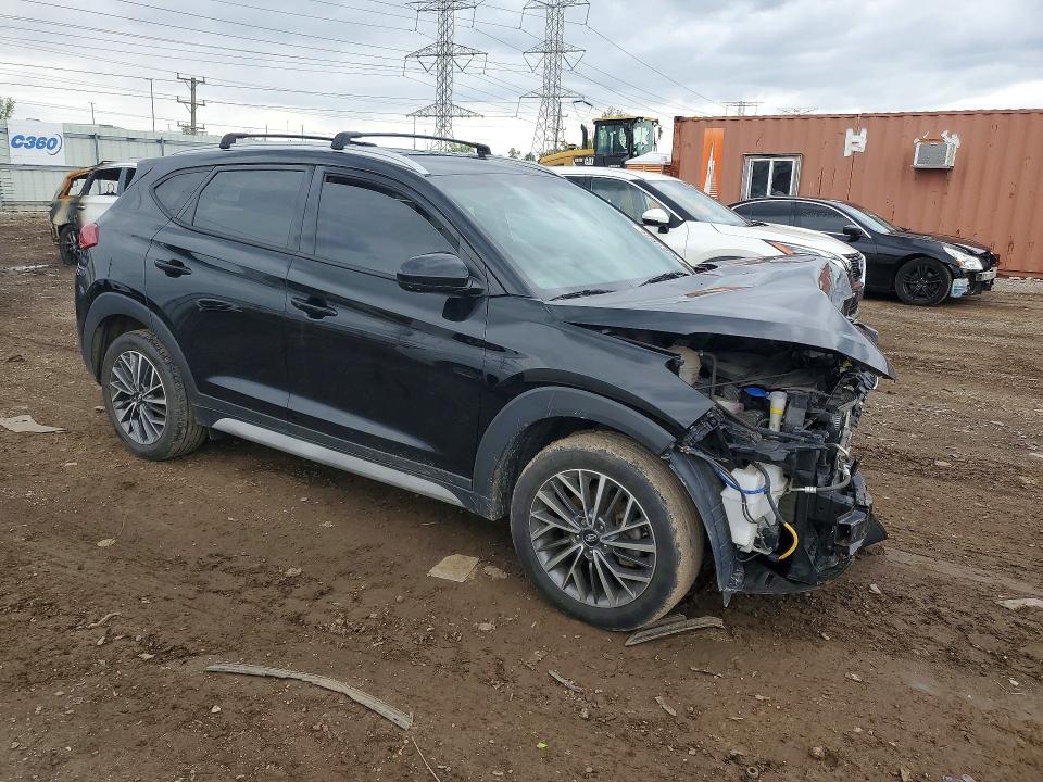2021 Hyundai Tucson VIN KM8J3CAL4MU371260 COPART salvage auction — FRONT END, Il - Salvage Certificate, sold $1,750 on 2026-07-25 (photo 4)