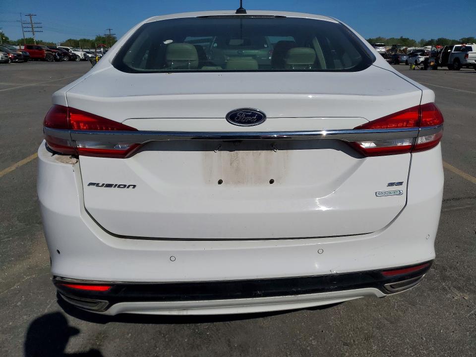 2017 Ford Fusion VIN 3FA6P0H96HR306808 COPART salvage auction — SIDE, Id - Salvage Certificate Of Title, sold $3,450 on 2026-07-09 (photo 6)
