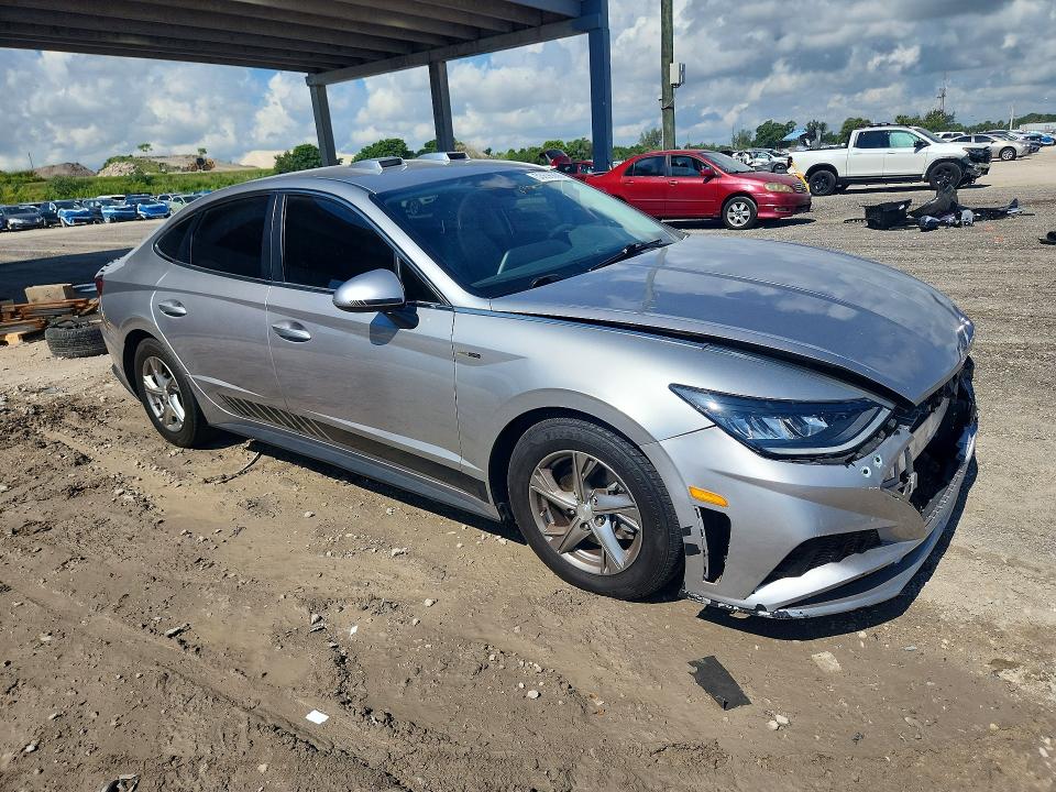 2021 Hyundai Sonata VIN 5NPEG4JA9MH095506 COPART salvage auction — FRONT END, Fl - Cert Of Title Slvg Rebuildable, sold $3,100 on 2026-07-09 (photo 4)