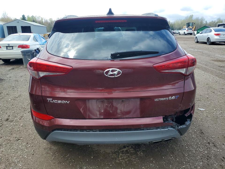 2016 Hyundai VIN KM8J3CA29GU104708 COPART salvage auction — REAR END, Salvage Title, sold $5,800 on 2026-07-14 (photo 6)