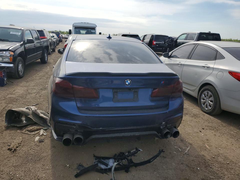2018 BMW M5 VIN WBAJB9C51JB286938 COPART salvage auction — FRONT END, Il - Salvage Certificate, sold $10,000 on 2026-07-28 (photo 6)