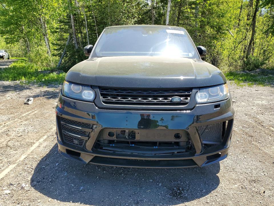 2016 Land rover RANGE ROVER VIN SALWR2EF5GA587415 COPART salvage auction — FRONT END, On - Permit No Brand - Unfit, sold $8,800 on 2026-07-02 (photo 5)