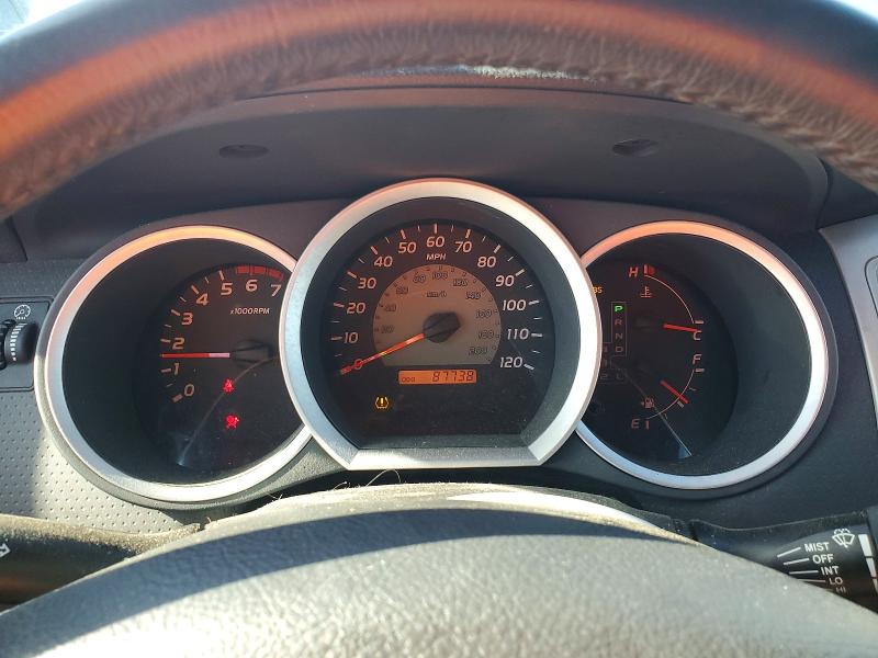 2008 Toyota Tacoma VIN 5TELU42N78Z510164 COPART salvage auction — SIDE, Ky - Cert Of Title-Salvage, sold $6,000 on 2026-07-08 (photo 9)