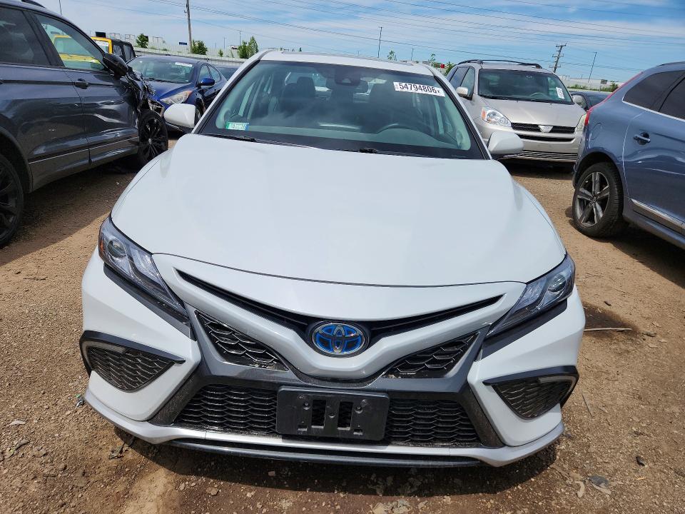 2023 Toyota Camry VIN 4T1K31AK4PU057340 COPART salvage auction — REAR END, Il - Salvage Certificate, sold $10,300 on 2026-07-30 (photo 5)