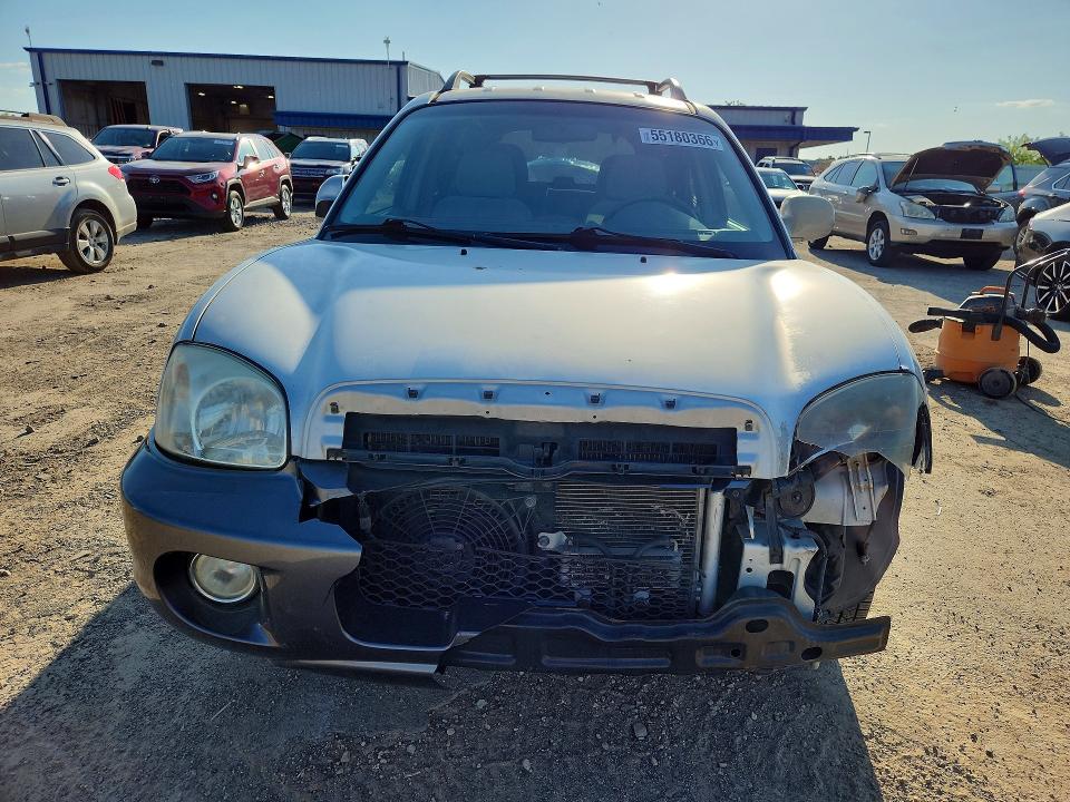 2005 Hyundai Santa fe VIN KM8SC13D05U949113 COPART salvage auction — FRONT END, Ia - Cert Of Title-Salvage Title, sold $375 on 2026-07-14 (photo 5)