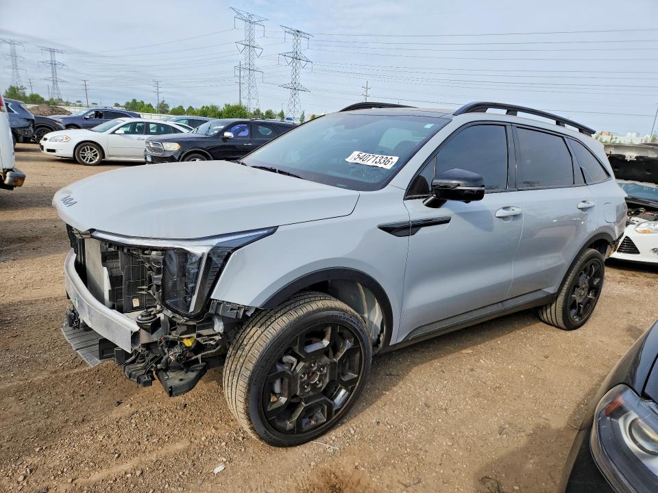 2025 Kia VIN 5XYRKDJF0SG317978 COPART salvage auction — FRONT END, Id - Salvage Certificate Of Title, sold $325 on 2026-07-21 (photo 1)