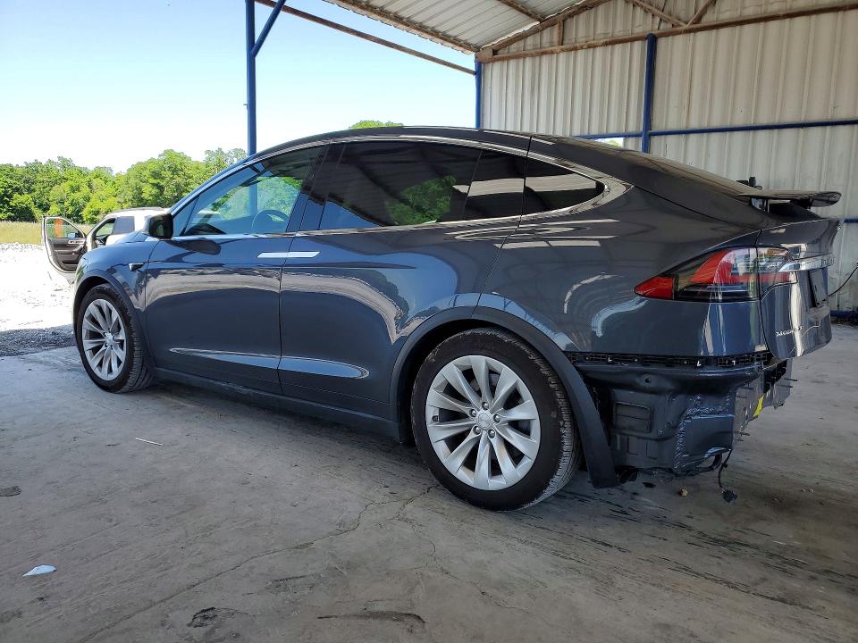 2017 Tesla Model x VIN 5YJXCDE27HF067005 COPART salvage auction — REAR END, Ga - Cert Of Title-Salvage, sold $6,300 on 2026-07-23 (photo 2)