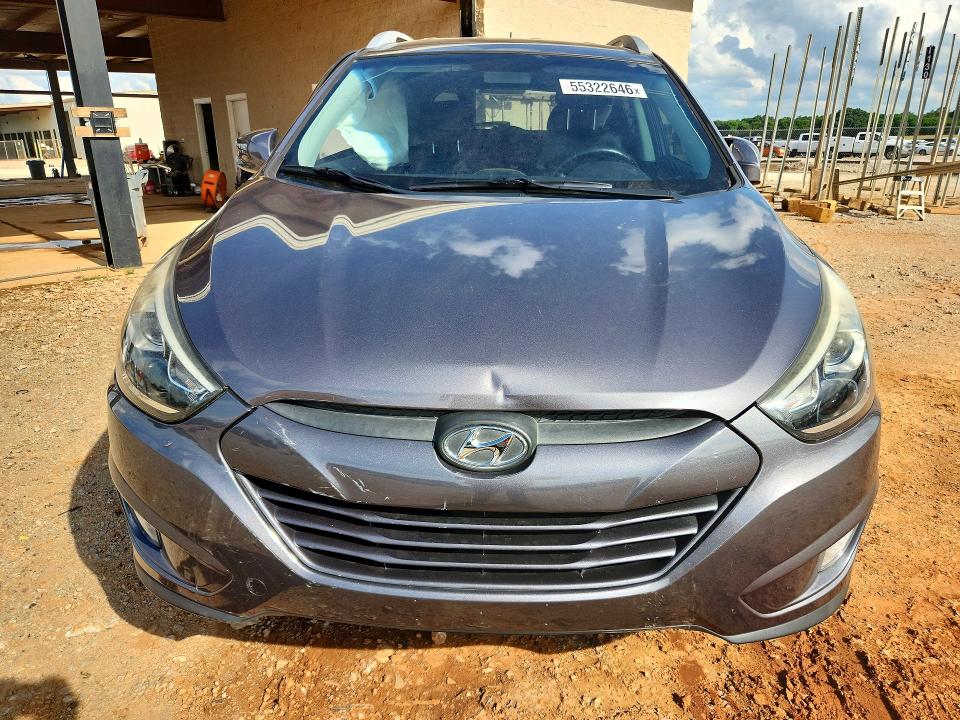 2015 Hyundai Tucson VIN KM8JU3AG7FU988378 COPART salvage auction — SIDE, Al - Cert Of Title-Salvage Title, sold $1,400 on 2026-07-22 (photo 5)
