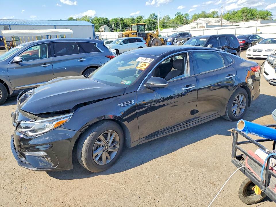2019 Kia Optima VIN 5XXGT4L32KG303060 COPART salvage auction — FRONT END, Pa - Certificate Of Salvage, sold $1,200 on 2026-07-08 (photo 1)