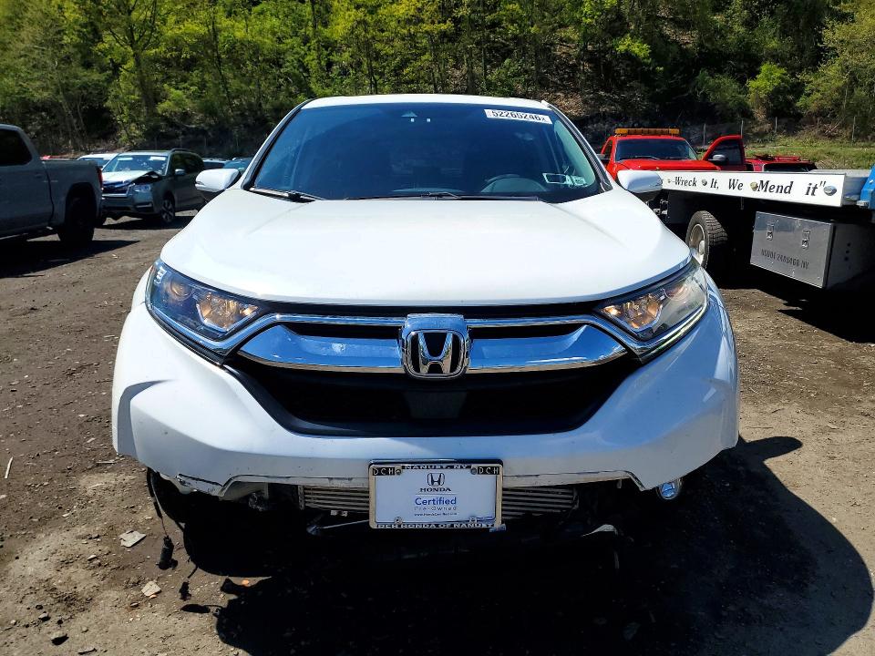 2019 Honda Cr-v VIN 7FARW2H59KE059283 COPART salvage auction — FRONT END, NY - MV-907A SALVAGE CERTIFICATE, sold $8,300 on 2026-07-07 (photo 5)