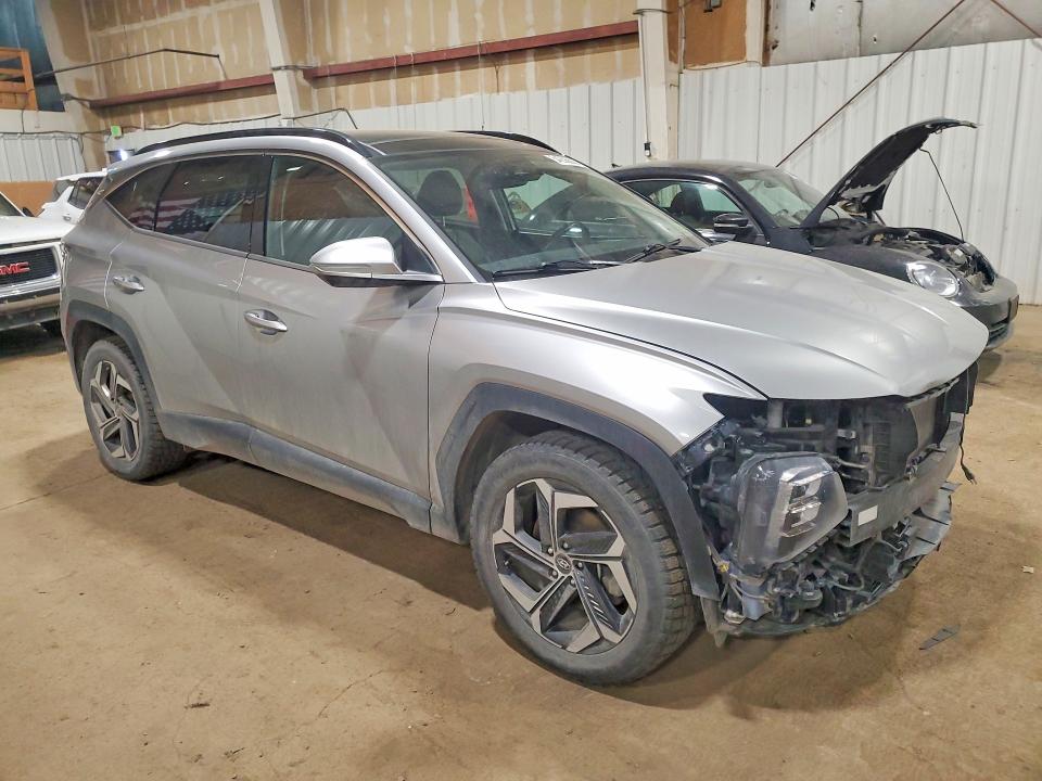 2022 Hyundai Tucson VIN 5NMJECAE4NH022964 COPART salvage auction — FRONT END, Ak - Bill Of Sale- Salvage, sold $25 on 2026-07-21 (photo 4)