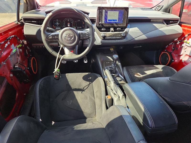 2024 Toyota Corolla VIN JTNABAAE9RA013198 COPART salvage auction — FRONT END, Ca - Salvage Certificate, sold $5,300 on 2026-07-02 (photo 8)