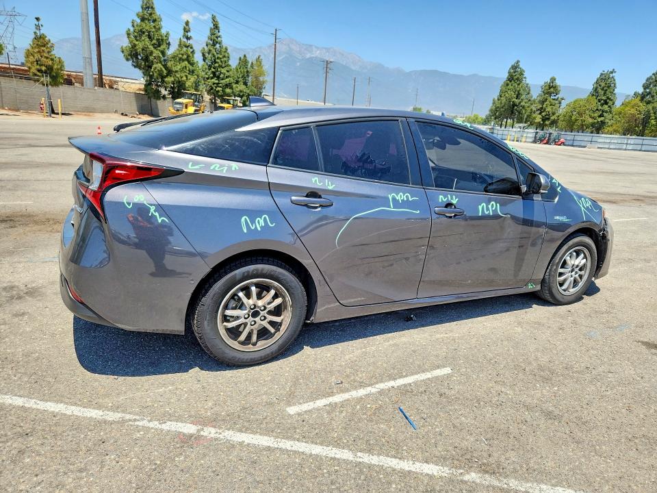 2021 Toyota Prius VIN JTDKAMFU6M3148231 COPART salvage auction — FRONT END, Ca - Salvage Certificate, sold $6,600 on 2026-07-18 (photo 3)