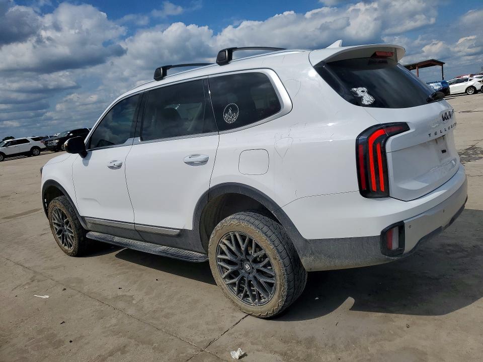 2024 Kia Telluride VIN 5XYP34GC5RG527584 COPART salvage auction — HAIL, Tx - Certificate Of Title, sold $1,300 on 2026-07-30 (photo 2)