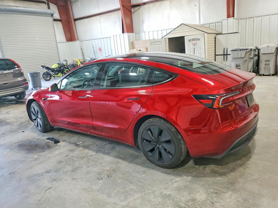 2025 Tesla Model 3 VIN 5YJ3E1EA3SF048618 COPART salvage auction — UNDERCARRIAGE, Ny - Mv-907A Salvage Certificate, sold $14,600 on 2026-07-06 (photo 2)