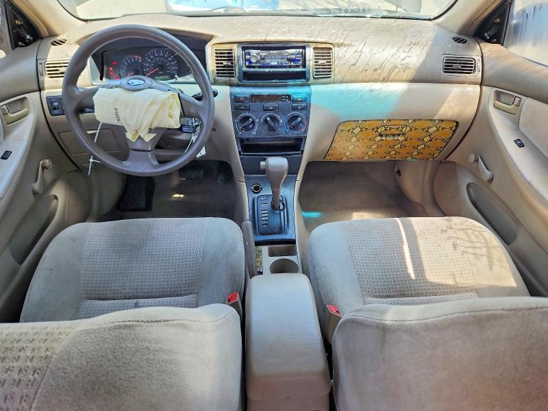 2005 Toyota Corolla VIN JTDBR32E952052313 COPART salvage auction — FRONT END, Or - Salvage Title Certificate, sold $325 on 2026-07-07 (photo 8)
