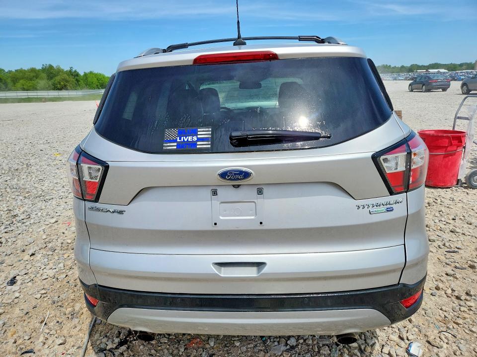2018 Ford Escape VIN 1FMCU9J90JUC41209 COPART salvage auction — FRONT END, Mi - Certificate Of Title, sold $2,450 on 2026-07-02 (photo 6)