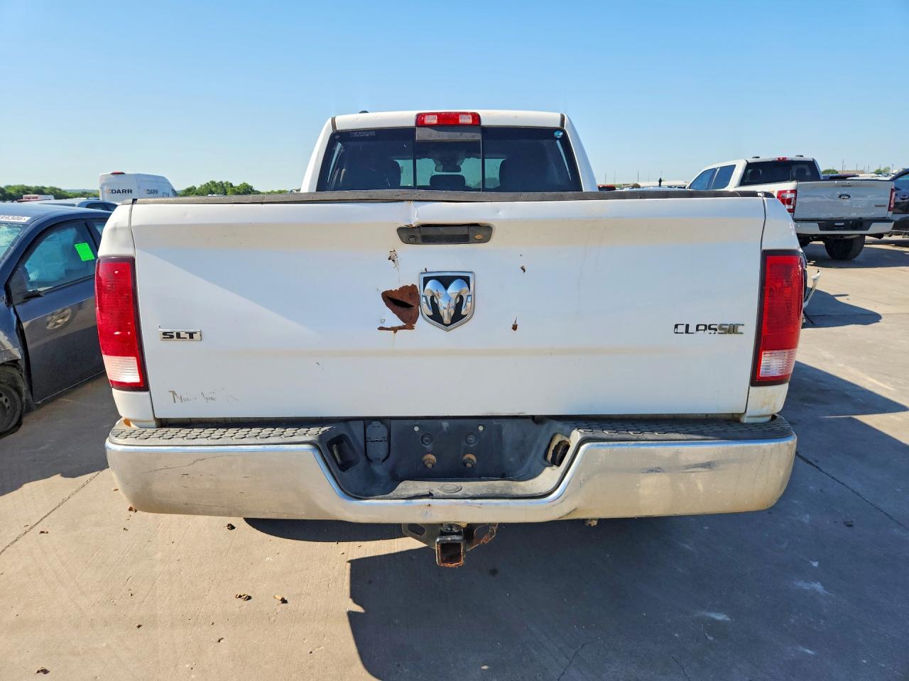 2018 Ram 1500 VIN 1C6RR6GT7JS169056 COPART salvage auction — Rear End, IN - CERTIFICATE OF TITLE (P), sold $2,450 on 2026-07-02 (photo 6)