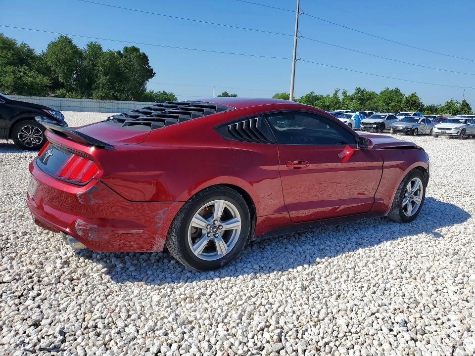 2016 Ford Mustang VIN 1FA6P8AM0G5298591 COPART salvage auction — FRONT END, Tx - Salvage Vehicle Title, sold $4,050 on 2026-07-02 (photo 3)