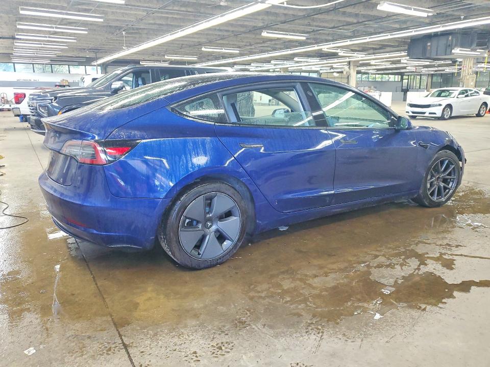 2023 Tesla Model 3 VIN 5YJ3E1EA7PF438631 COPART salvage auction — FRONT END, Il - Salvage Certificate, sold $4,750 on 2026-07-06 (photo 3)