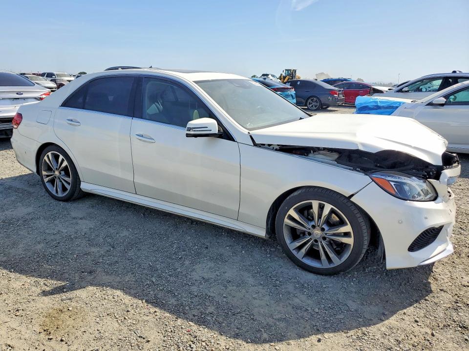 2014 Mercedes-benz E-class VIN WDDHF5KB3EB045206 COPART salvage auction — FRONT END, Ca - Salvage Certificate, sold $3,700 on 2026-07-21 (photo 4)