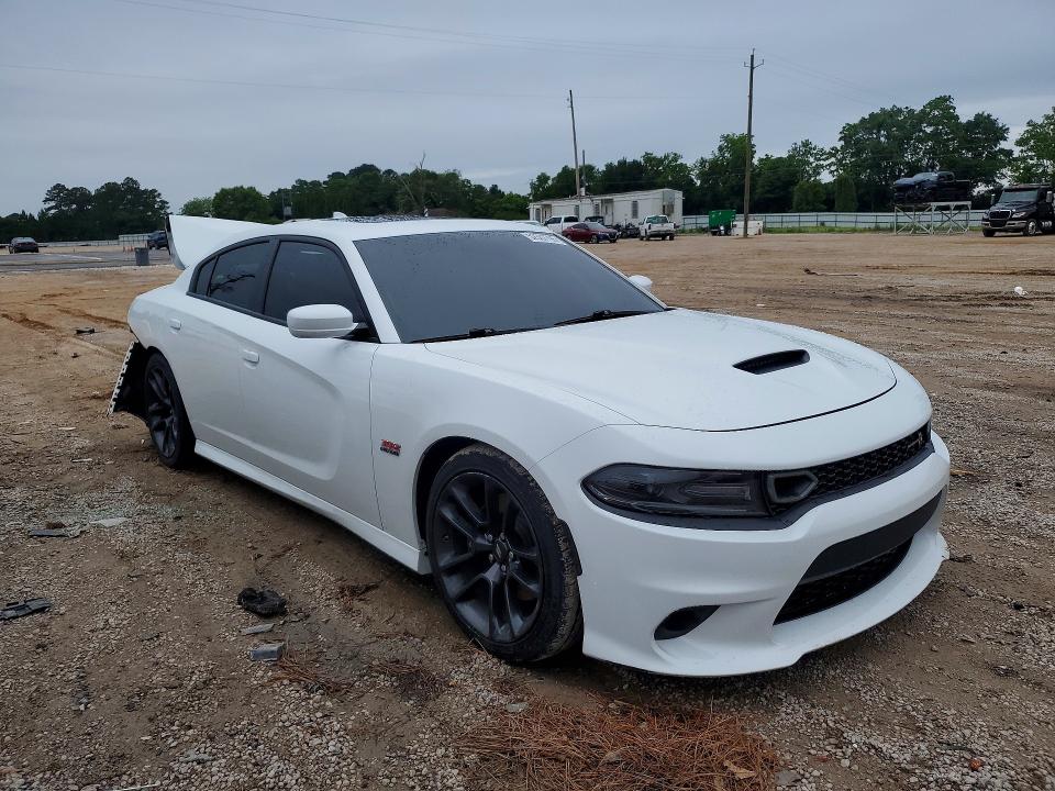 2021 Dodge Charger VIN 2C3CDXGJ8MH526309 COPART salvage auction — REAR END, Al - Cert Of Title-Salvage Title, sold $9,400 on 2026-07-28 (photo 4)