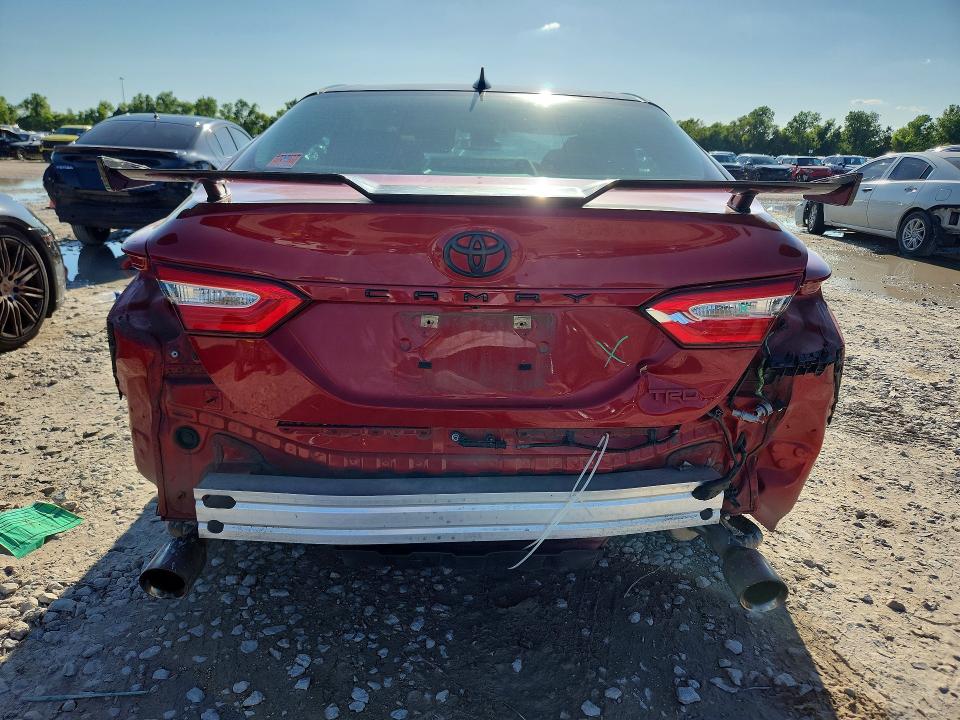 2020 Toyota Camry VIN 4T1NZ1AK9LU038174 COPART salvage auction — REAR END, Tx - Salvage Vehicle Title, sold $7,200 on 2026-07-28 (photo 6)