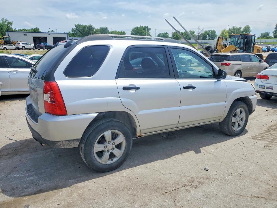 2010 Kia Sportage VIN KNDKG3A47A7667468 COPART salvage auction — FRONT END, Mo - Salvage Certificate Of Title, sold $325 on 2026-07-10 (photo 3)