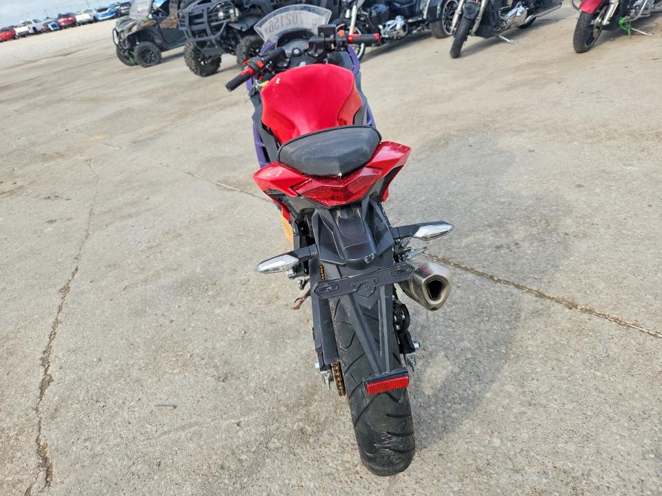2025 Baod Motorcycle VIN L2BB5AAK6SB119155 COPART salvage auction — FRONT END, TX - SALVAGE VEHICLE TITLE (P), sold $30 on 2026-07-02 (photo 4)