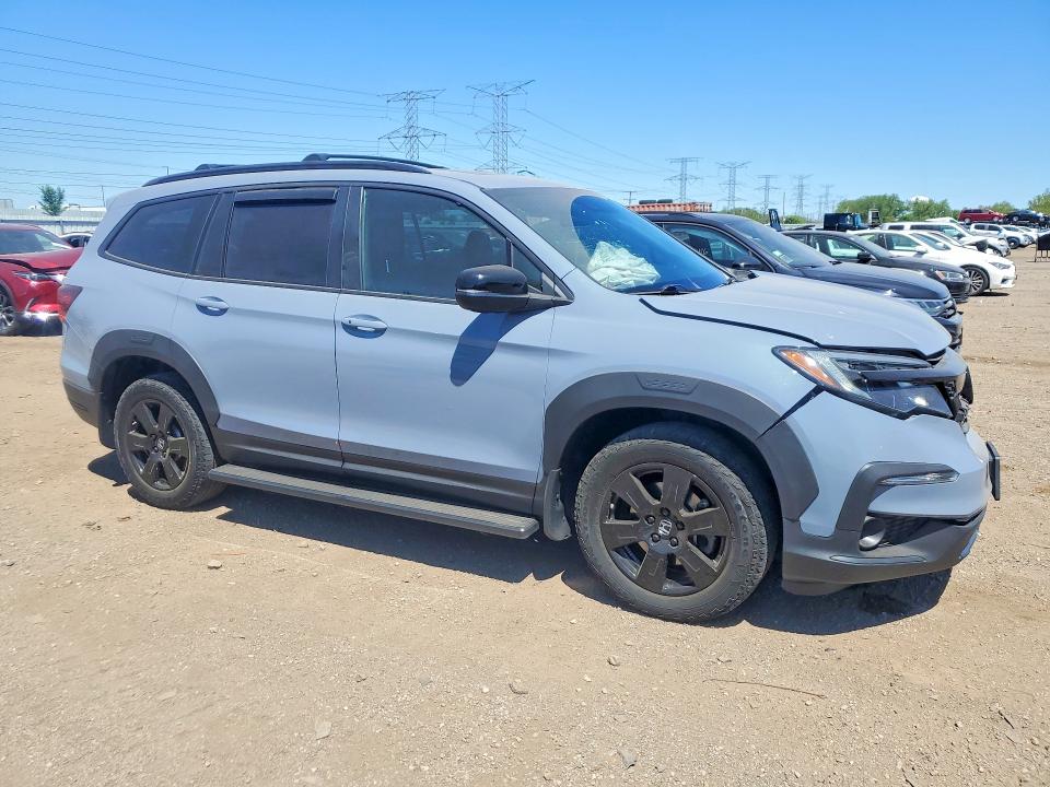 2022 Honda Pilot VIN 5FNYF6H86NB074479 COPART salvage auction — FRONT END, IL - SALVAGE CERTIFICATE, sold $12,300 on 2026-07-28 (photo 4)