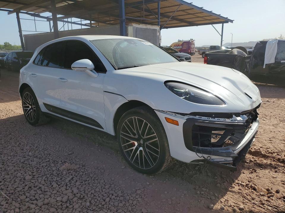 2022 Porsche Macan VIN WP1AG2A59NLB20647 COPART salvage auction — FRONT END, Az - Cert Of Title - Salvage, sold $18,200 on 2026-07-23 (photo 4)