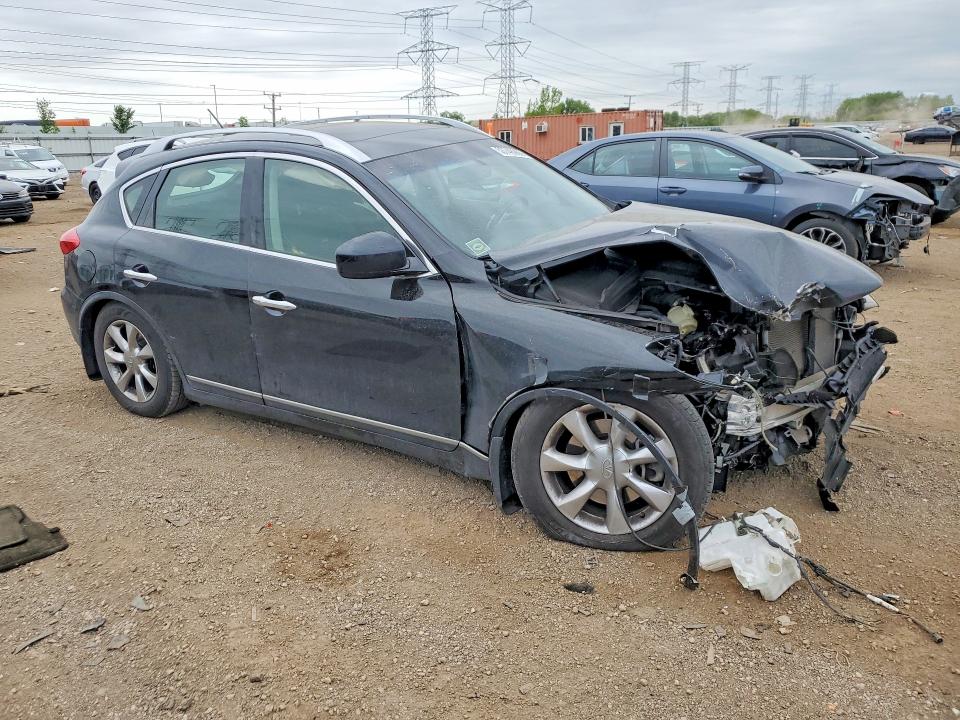 2008 Infiniti Ex VIN JNKAJ09F68M359588 COPART salvage auction — FRONT END, Il - Salvage Certificate, sold $275 on 2026-07-07 (photo 4)