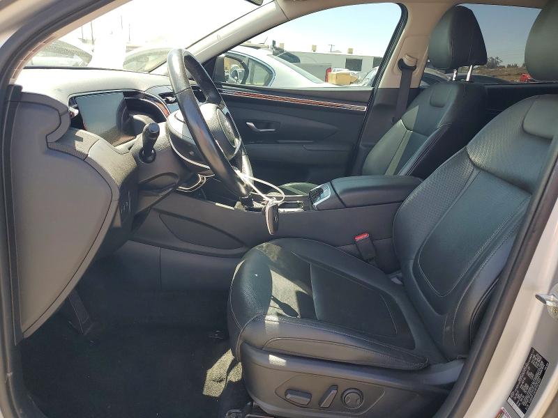 2023 Hyundai Tucson VIN 5NMJF3AE0PH173901 COPART salvage auction — FRONT END, Ca - Salvage Certificate, sold $6,300 on 2026-07-02 (photo 7)
