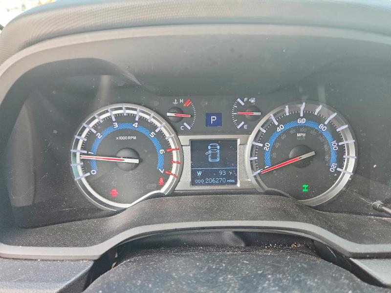 2019 Toyota 4runner VIN JTEBU5JRXK5626793 COPART salvage auction — FRONT END, Fl - Cert Of Title Slvg Rebuildable, sold $8,800 on 2026-07-14 (photo 9)
