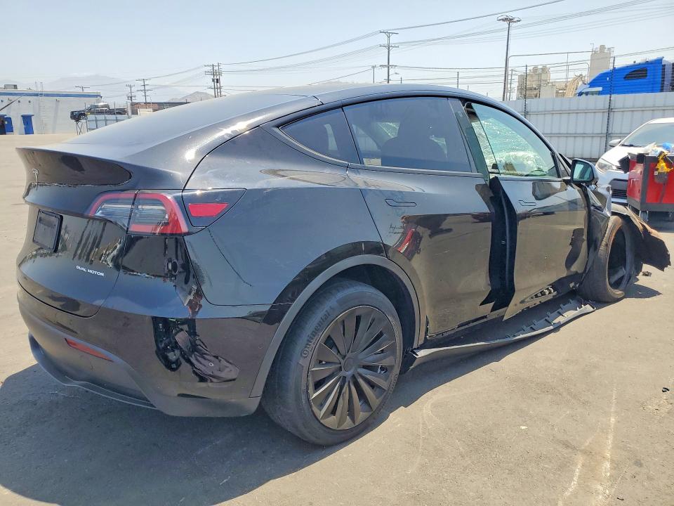 2022 Tesla VIN 7SAYGDEE6NF555153 COPART salvage auction — FRONT END, Ca - Salvage Certificate, sold $5,500 on 2026-07-27 (photo 3)