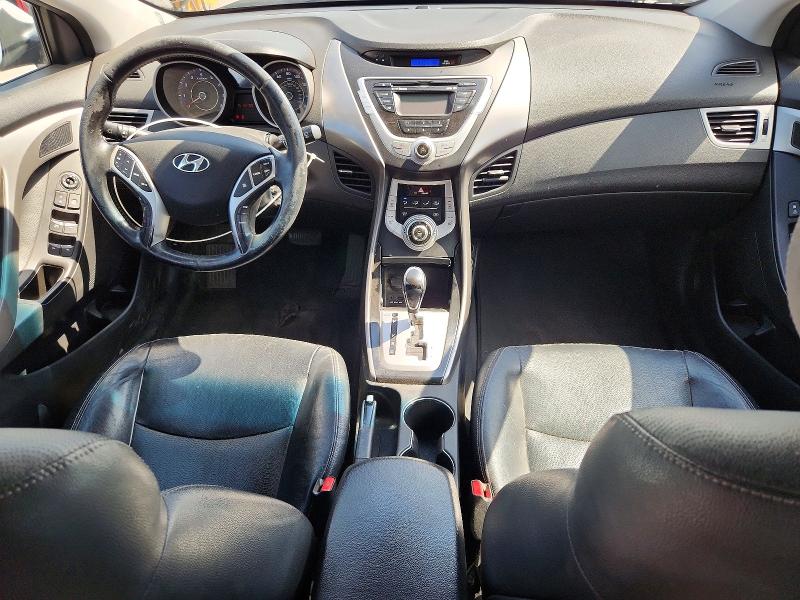 2011 Hyundai Elantra VIN KMHDH4AE8BU157844 COPART salvage auction — FRONT END, CA - SALVAGE CERTIFICATE, sold $975 on 2026-07-09 (photo 8)