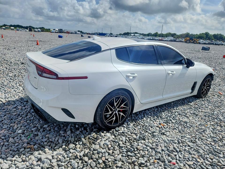 2023 Kia Stinger VIN KNAE35LD8P6131514 COPART salvage auction — FRONT END, Fl - Cert Of Title Slvg Rebuildable, sold $8,000 on 2026-07-25 (photo 3)