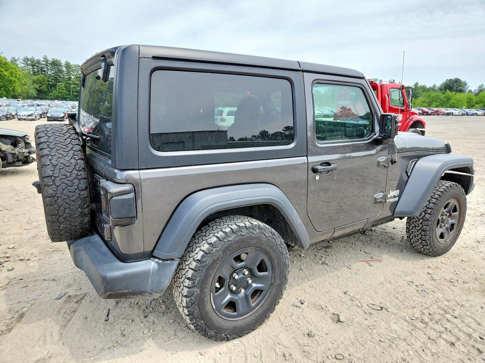 2019 Jeep Wrangler / VIN 1C4GJXAG3KW557498 COPART salvage auction — SIDE, Ma - Cert Of Title-Salvage, sold $9,000 on 2026-07-30 (photo 3)