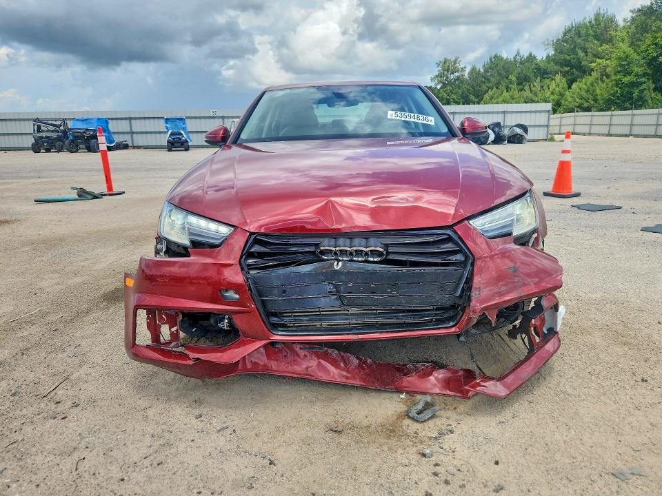2019 Audi A4 VIN WAUGMAF41KN021705 COPART salvage auction — FRONT END, Nc - Salvage Certificate Of Title, sold $5,100 on 2026-07-15 (photo 5)