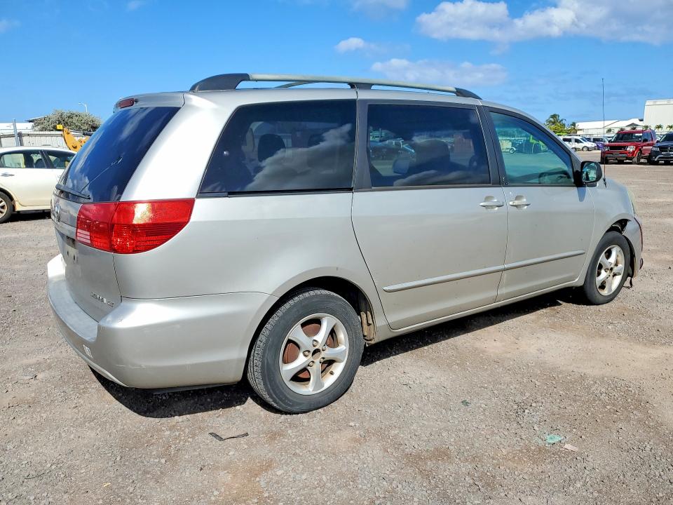 2004 Toyota Sienna VIN 5TDZA23C14S092762 COPART salvage auction — FRONT END, Hi - Certificate Of Salvage, sold $60 on 2026-07-27 (photo 3)